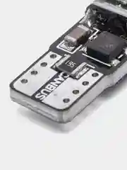 Белый светодиодная лампа W5W T10 для габаритов и подсветки номеров, нового образца 1-2 штуки