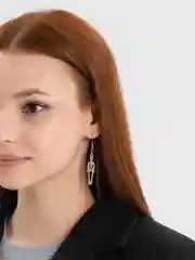 Серьги "Скелет человека"