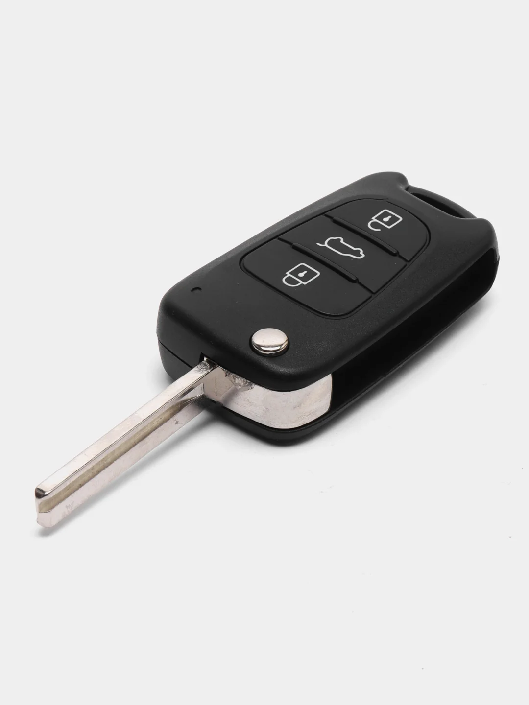 Белый ключ корпус ключа автомобильный Kia Rio, Sportage, Hyundai Solaris, Elantra