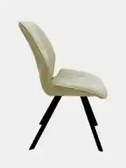 Стул Brabix Rombo Cf-077, бежевый велюр, металлический каркас
