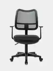 Кресло Brabix Drive Mg-350, с подлокотниками, сетка, черное, 532082