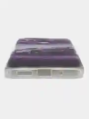 Фиолетовый чехол для Xiaomi Redmi 10C, Poco C40 / Сяоми Редми 10С, Поко С40, силиконовый, с рисунком