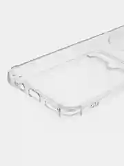 Прозрачный силиконовый чехол для Tecno Spark 8P (Техно Спарк 8П), с карманом для карт, прозрачный