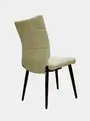 Стул для кухни гостиной офиса Brabix Novita Cf-060, экокожа бежевая, каркас металл, 532780