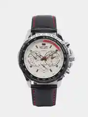 Белый мужские наручные часы Megir ML1010G, с хронографом, в подарочной упаковке