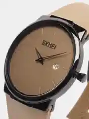 Хаки мужские наручные часы Skmei 1509 с календарём в подарочной упаковке