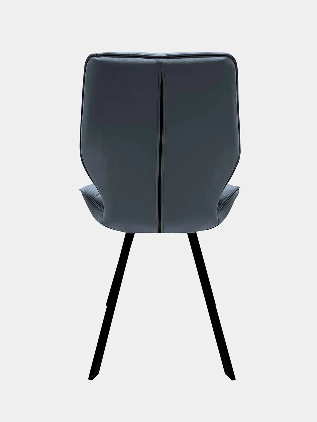 Стул Brabix Rombo Cf-077, велюр серый, каркас металл