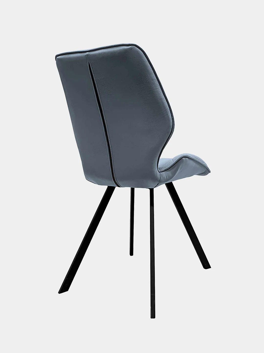 Стул Brabix Rombo Cf-077, велюр серый, каркас металл