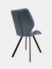 Стул Brabix Rombo Cf-077, велюр серый, каркас металл