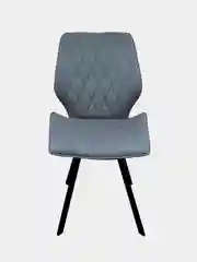 Стул Brabix Rombo Cf-077, велюр серый, каркас металл