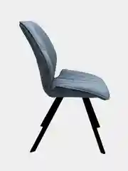 Стул Brabix Rombo Cf-077, велюр серый, каркас металл