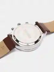 Серебряный мужские наручные часы Skmei 9117 в подарочной упаковке