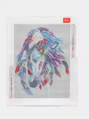Алмазная мозаика картина вышивка из страз 30*40 см, "Индейская лошадь", 662403