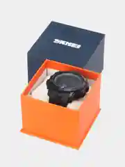 Синий мужские наручные часы Skmei 1475  в подарочной упаковке