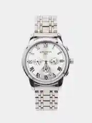 Серебряный мужские наручные часы KINGNUOS K-1751, в подарочной упаковке