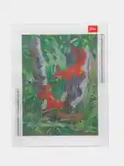 Алмазная мозаика картина вышивка из страз для интерьера 30x40 см "Белочки", 662566