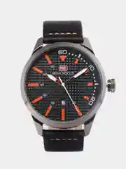 Оранжевый мужские наручные часы Mini Focus MF0021G с календарём, в подарочной упаковке