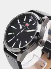 Белый мужские наручные часы Mini Focus MF0021G с календарём, в подарочной упаковке