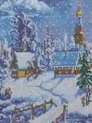 Алмазная мозаика картина вышивка живопись из страз для интерьера 30х40 см, Остров Сокровищ
