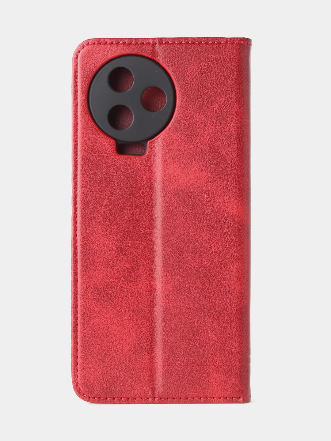 Красный чехол-книжка GQ для Infinix Note 12 Pro 4G / Infinix Note 12 2023, кожа