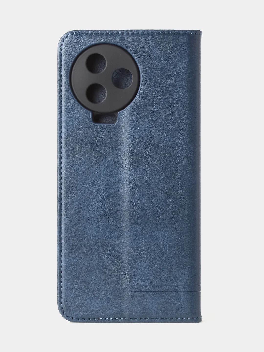 Синий чехол-книжка GQ для Infinix Note 12 Pro 4G / Infinix Note 12 2023, кожа