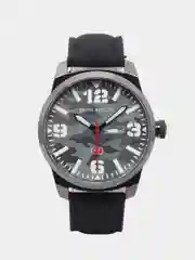 Черный наручные часы Mini Focus MF0032G, мужские, с календарём, в подарочной упаковке