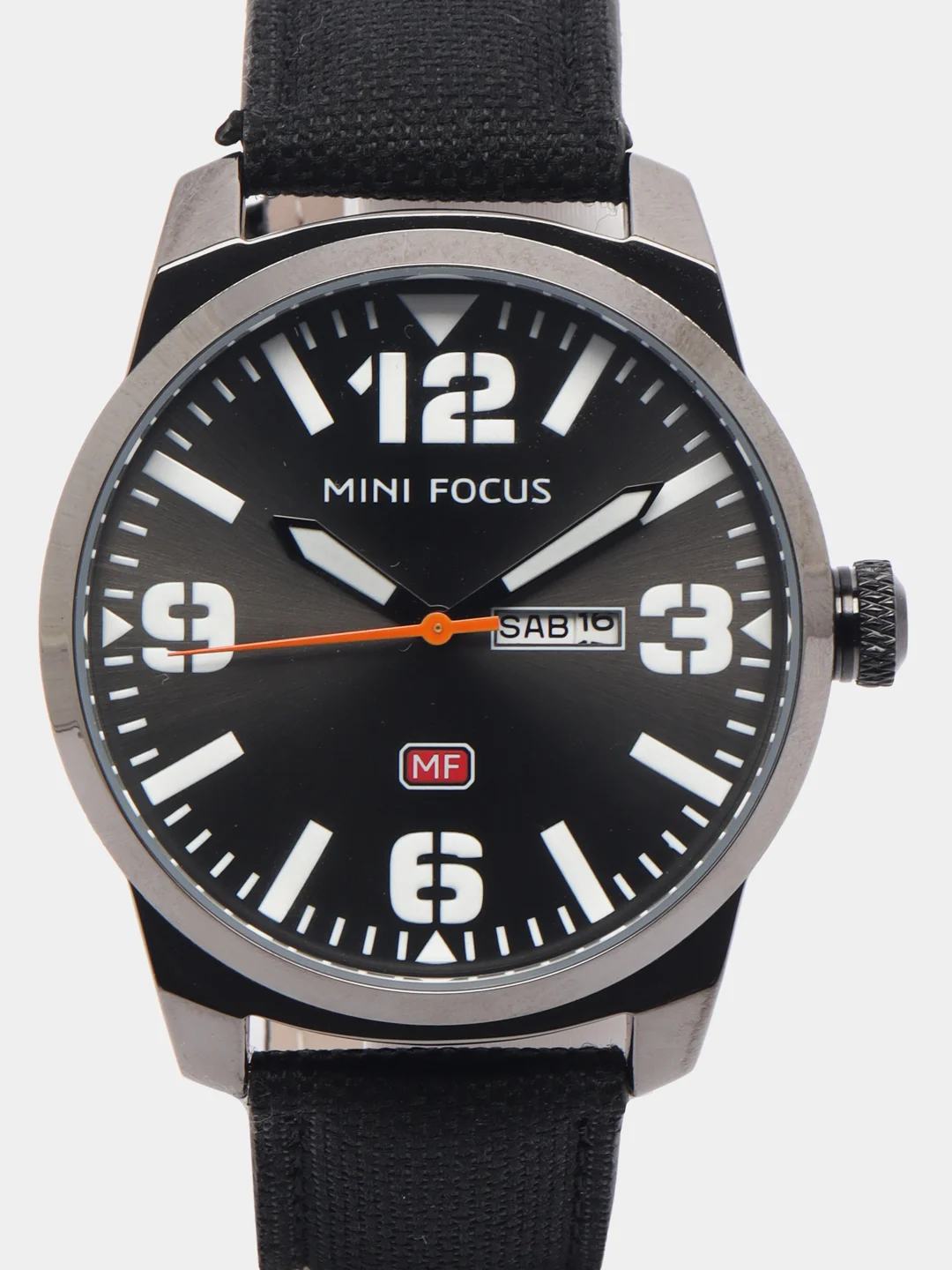Зеленый наручные часы Mini Focus MF0032G, мужские, с календарём, в подарочной упаковке