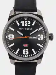 Зеленый наручные часы Mini Focus MF0032G, мужские, с календарём, в подарочной упаковке
