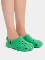 Зеленый сабо женские, медицинская обувь