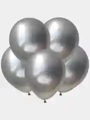 Зеркальные (Хром) воздушные шары 5"/10"/12", 1/5/10/25/50 шт.  День рождения, свадьба