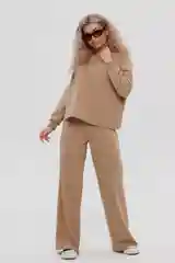 Горчичный костюм женский, спортивный