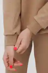 Горчичный костюм женский, спортивный