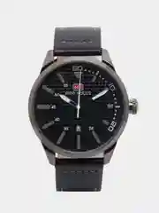 Серый мужские наручные часы Mini Focus MF0021G с календарём, в подарочной упаковке