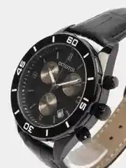 Черный мужские наручные часы Ochstin 6113B с хронографом в подарочной упаковке