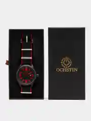 Красный мужские наручные часы Ochstin 7054B в подарочной упаковке