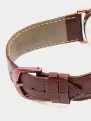 Бордовый мужские наручные часы Ochstin 6105A с хронографом в подарочной упаковке