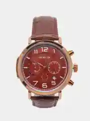 Бордовый мужские наручные часы Ochstin 6105A с хронографом в подарочной упаковке