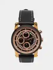 Черный мужские наручные часы Ochstin 6110A с хронографом в подарочной упаковке