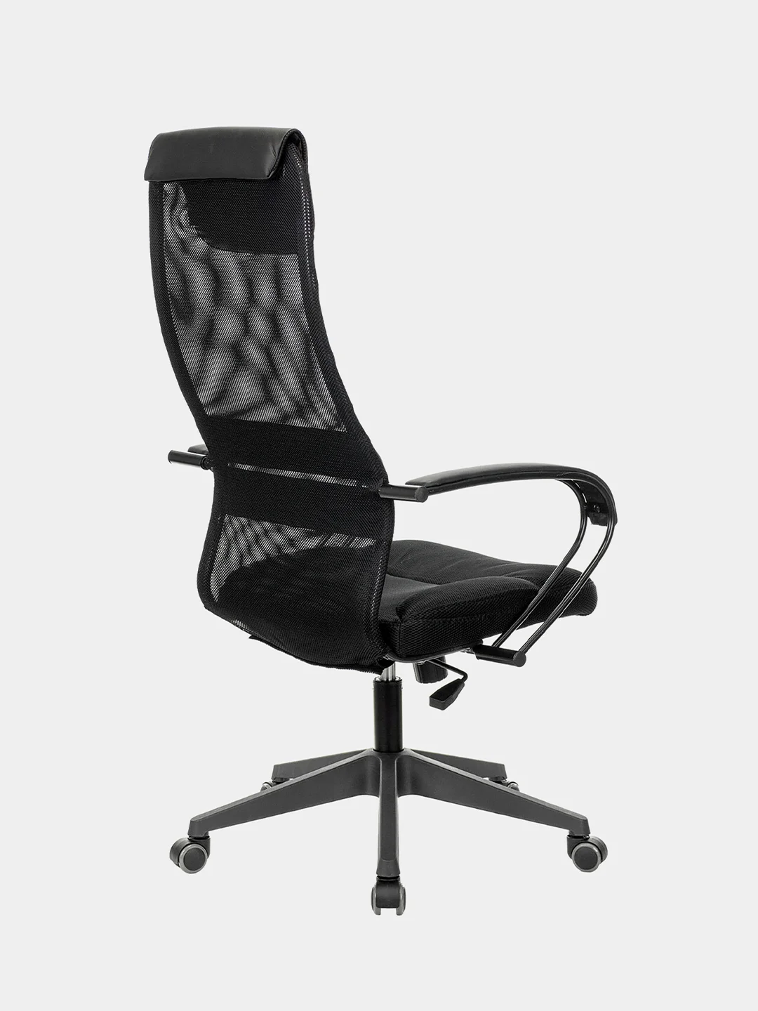 Кресло офисное BRABIX PREMIUM Stalker EX-608 PL, ткань-сетка/кожзам, черное, 532090