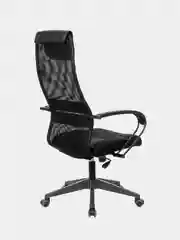 Кресло офисное BRABIX PREMIUM Stalker EX-608 PL, ткань-сетка/кожзам, черное, 532090