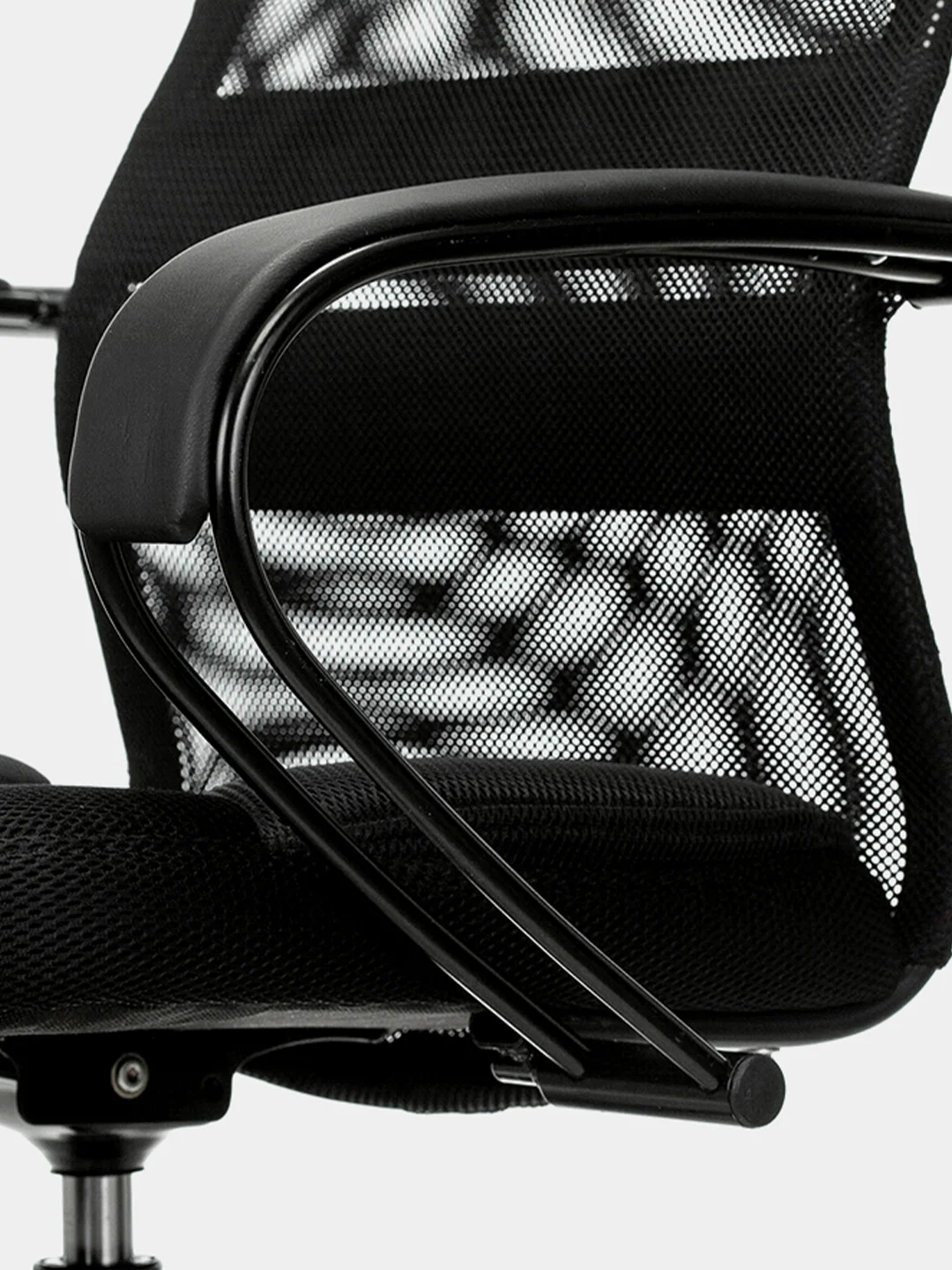 Кресло офисное BRABIX PREMIUM Stalker EX-608 PL, ткань-сетка/кожзам, черное, 532090