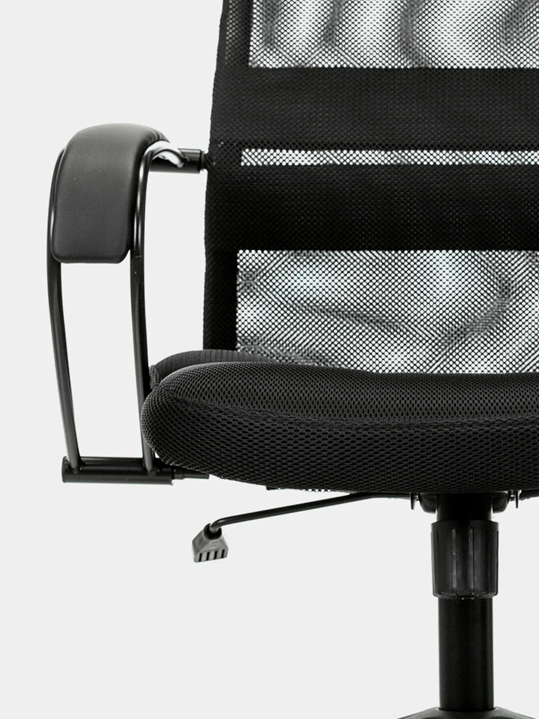 Кресло офисное BRABIX PREMIUM Stalker EX-608 PL, ткань-сетка/кожзам, черное, 532090