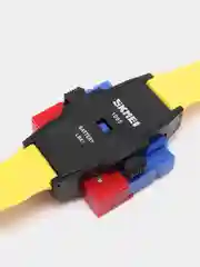 Желтый детские наручные часы Skmei 1095 для мальчиков в подарочной упаковке