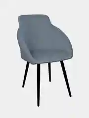 Стул Brabix Acqua Cf-079, серый велюр, металлический каркас