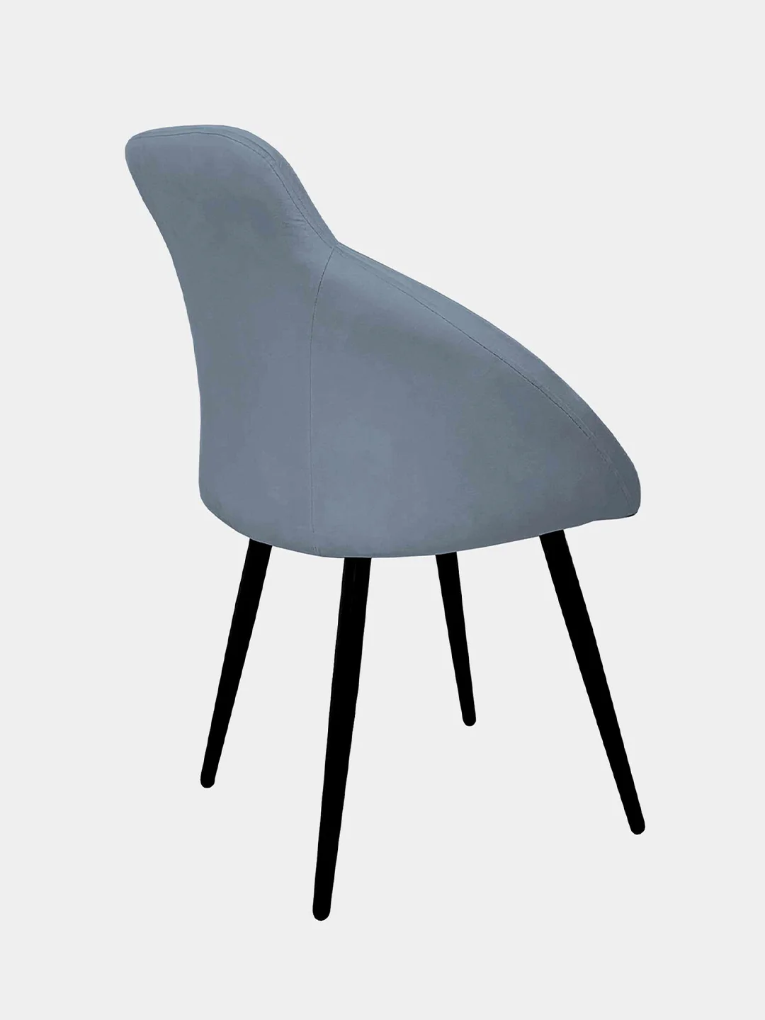 Стул Brabix Acqua Cf-079, серый велюр, металлический каркас