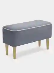 Синий меланж банкетка MONOFIX, ОДОС, рогожка