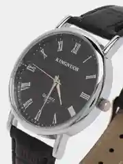 Черный мужские наручные часы KINGNUOS K-012, в подарочной упаковке