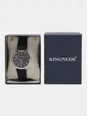 Черный мужские наручные часы KINGNUOS K-011, в подарочной упаковке