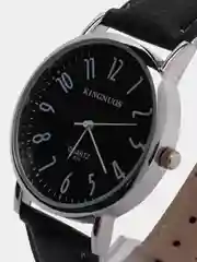 Черный мужские наручные часы KINGNUOS K-011, в подарочной упаковке