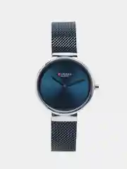 Синий женские наручные часы Curren 9016 в подарочной упаковке